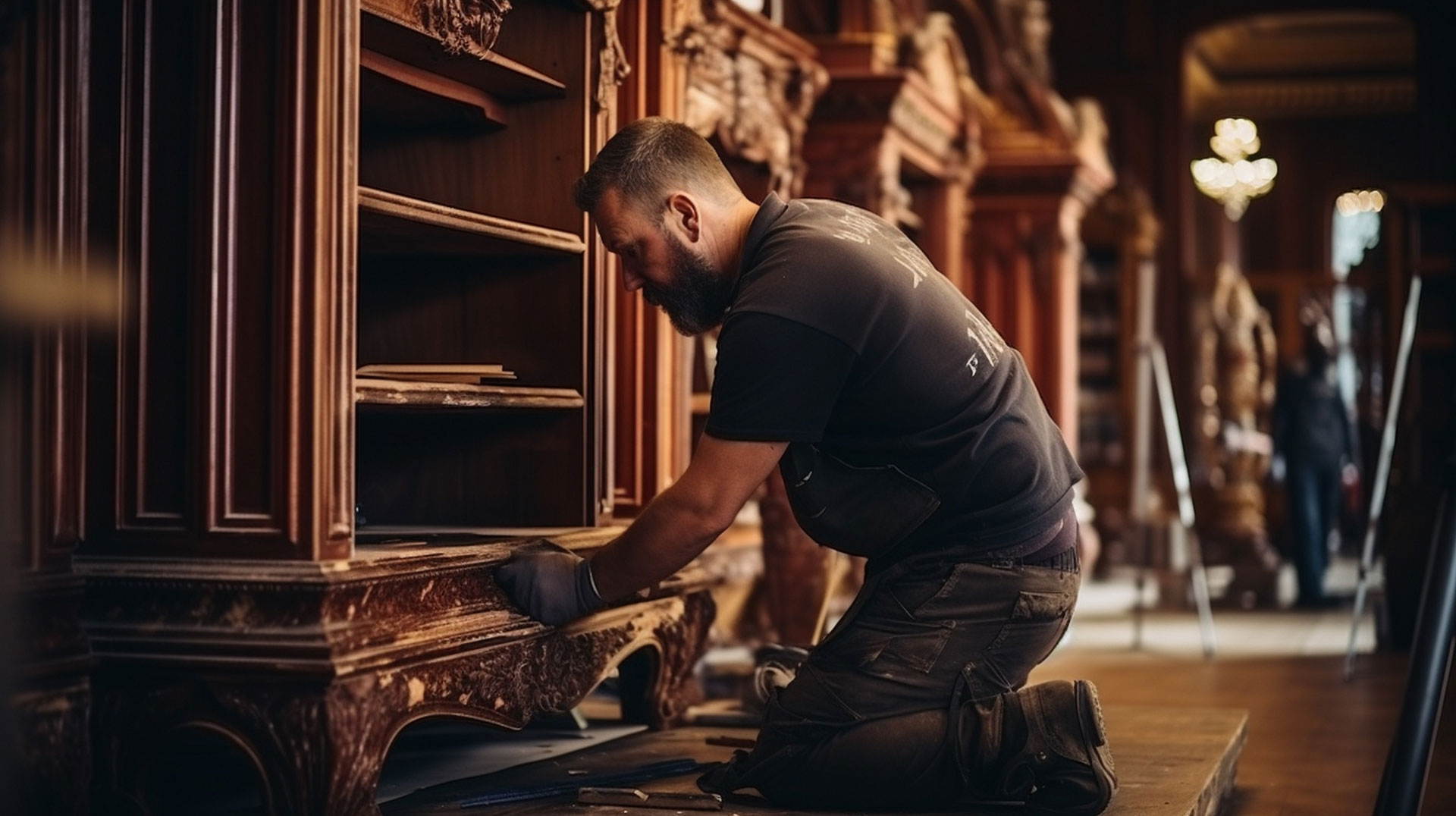 L’Arte del Restauro: Restituire Vita e Splendore a Pezzi d’Antiquariato in Legno